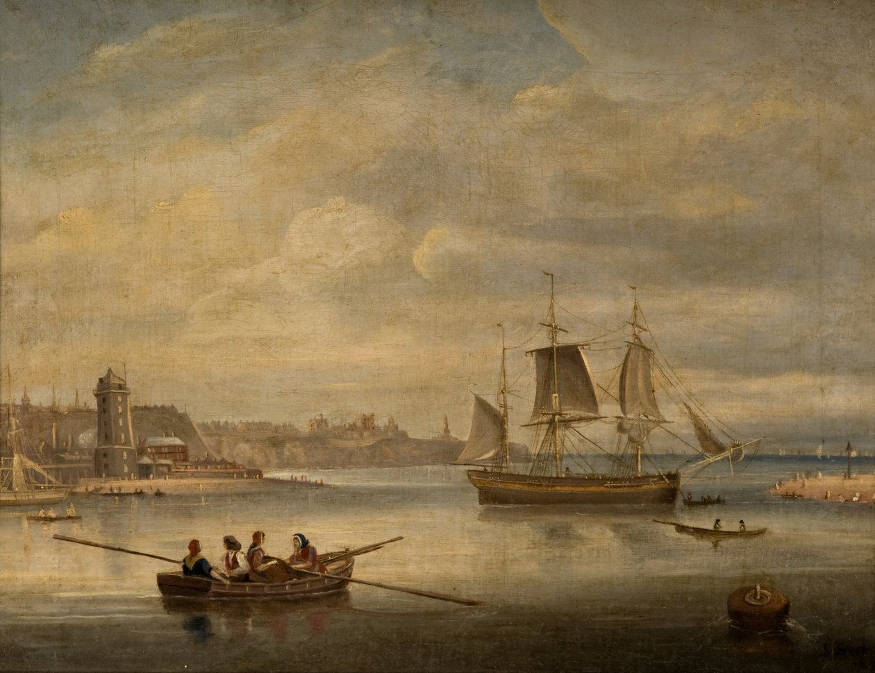 Ingången till Tyne av John Scott