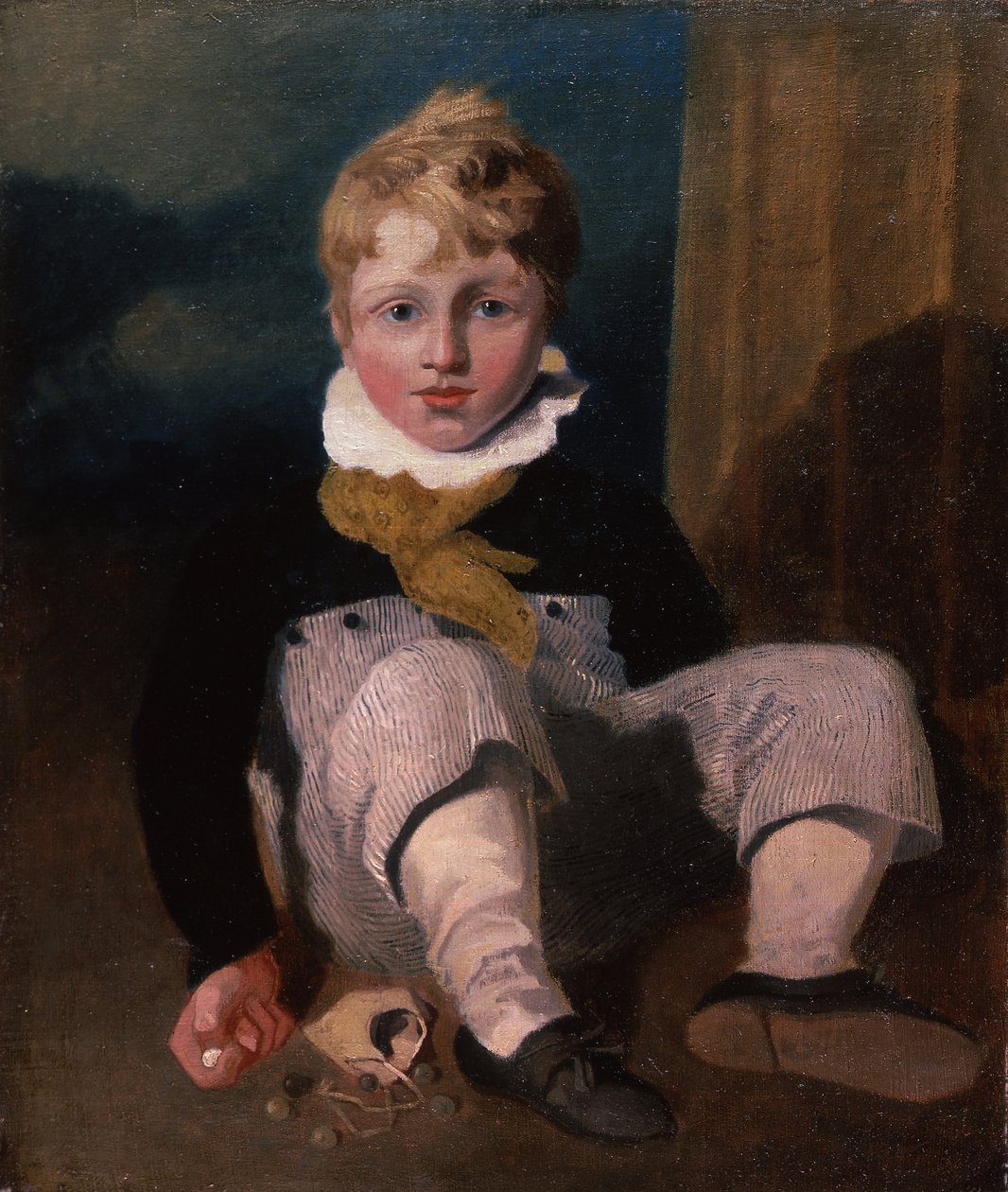 Boy at Marbles (Henry Cotman) 1808 av John Sell Cotman