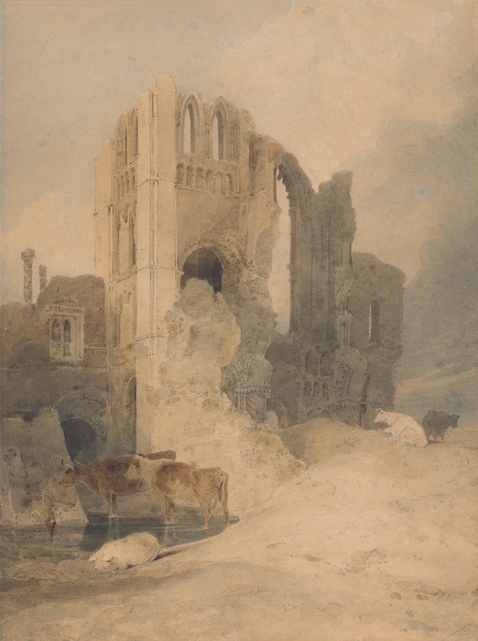 Castle Acre Priory, Norfolk av John Sell Cotman