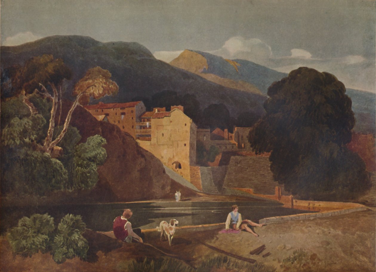 Klassiskt landskap, 1923 av John Sell Cotman