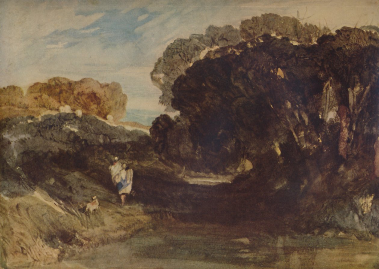 Mörka träd, 1923 av John Sell Cotman