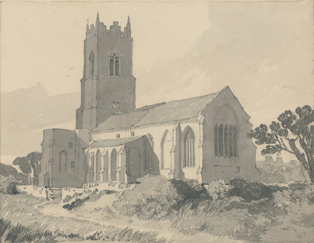 Ingham Church, Norfolk av John Sell Cotman
