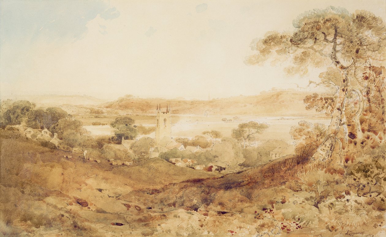 Kirkthorpe, Yorkshire av John Sell Cotman