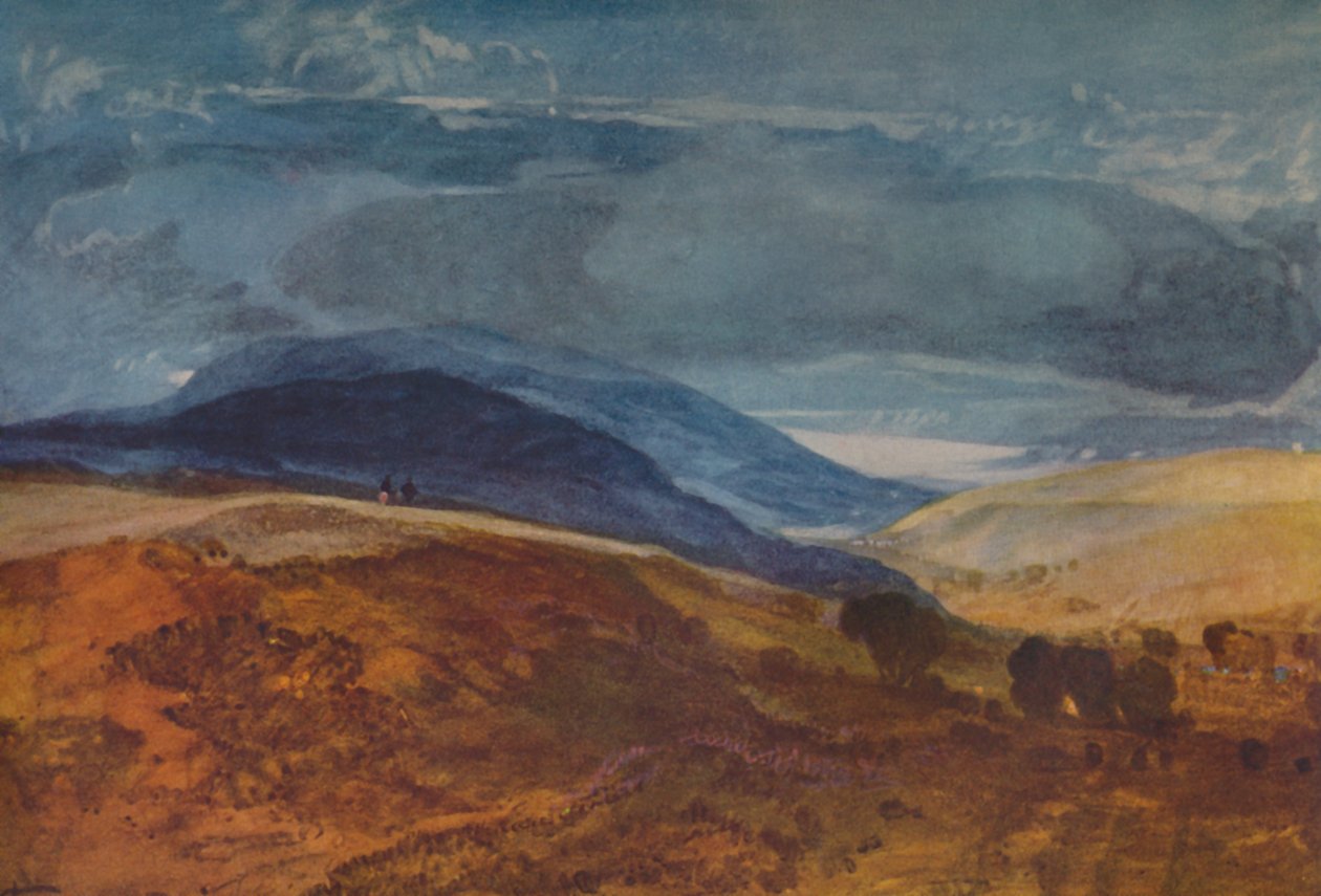 Bergsscen, 1923 av John Sell Cotman