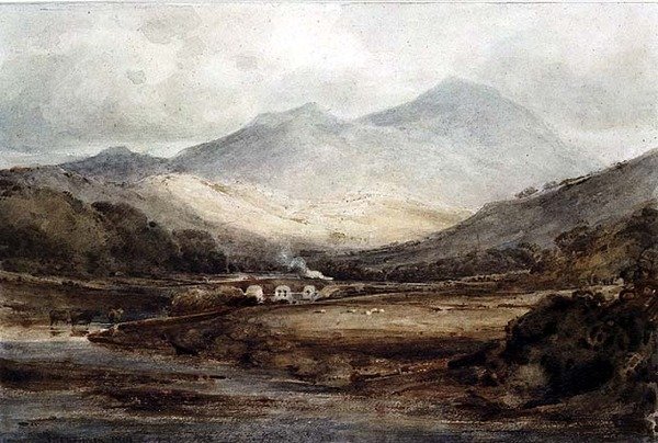 Tan y Bwlch, Merionethshireswed av John Sell Cotman