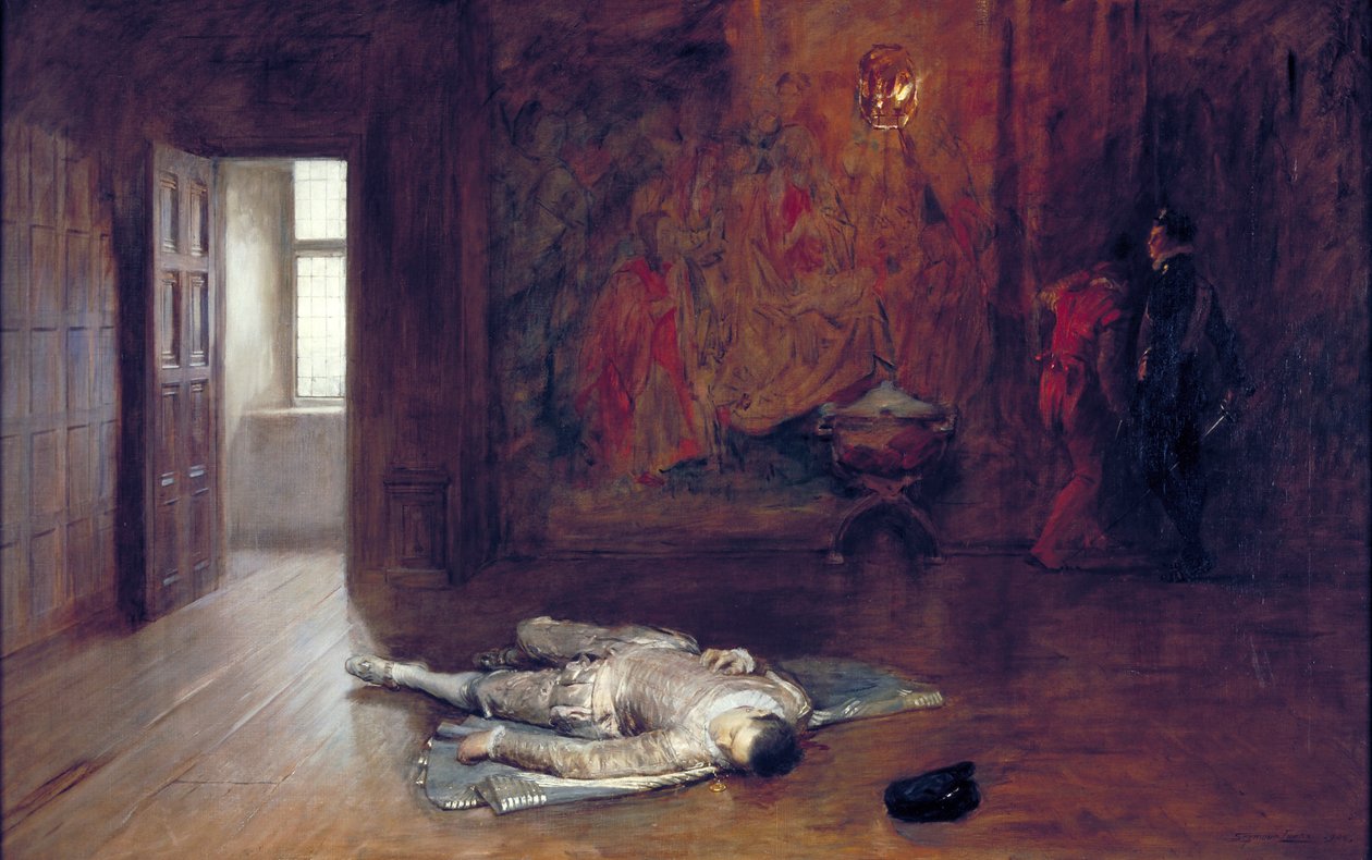 "Tystade", 1908 av John Seymour Lucas