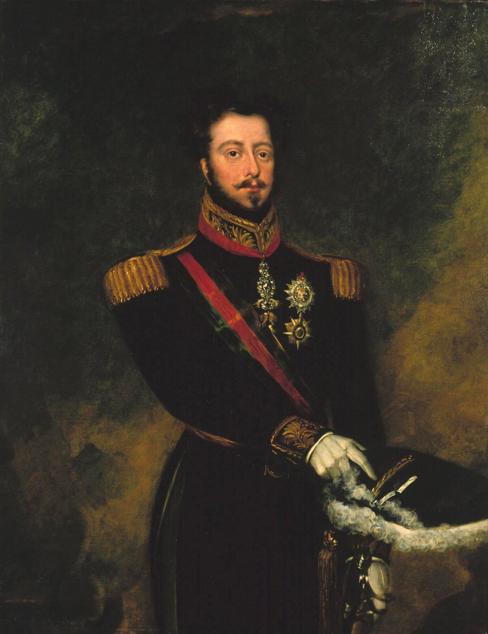 Porträtt av D. Pedro, hertig av Bragança av John Simpson