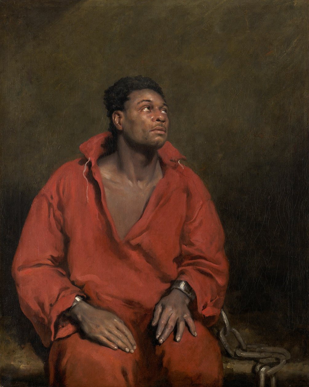 Den fångna slaven, 1827. av John Simpson