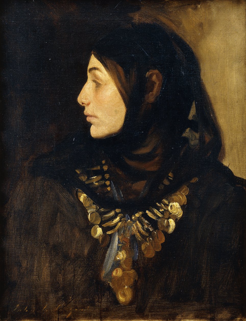 En Fellah-kvinna, av John Singer Sargent