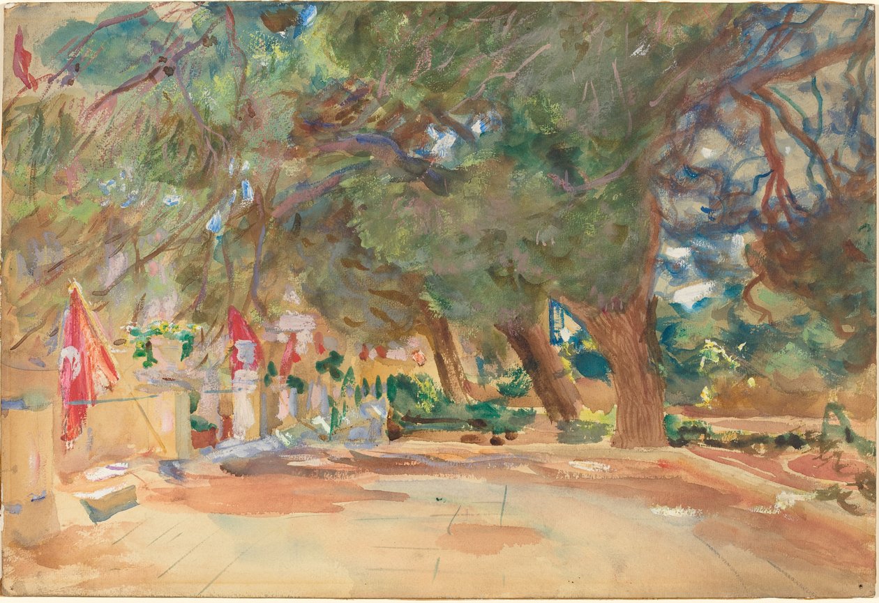 Ett krigsminnesmärke, 1918. av John Singer Sargent