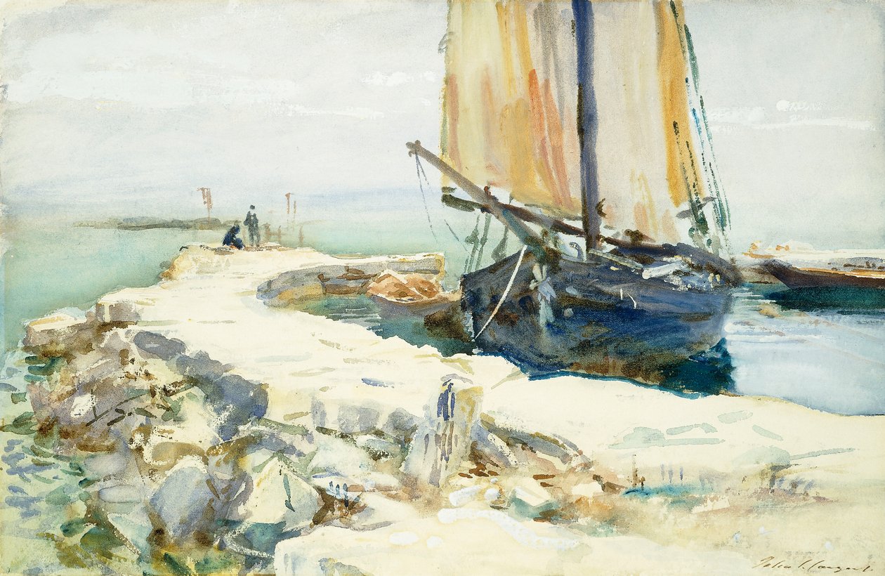 Ovanför Gardasjön av John Singer Sargent