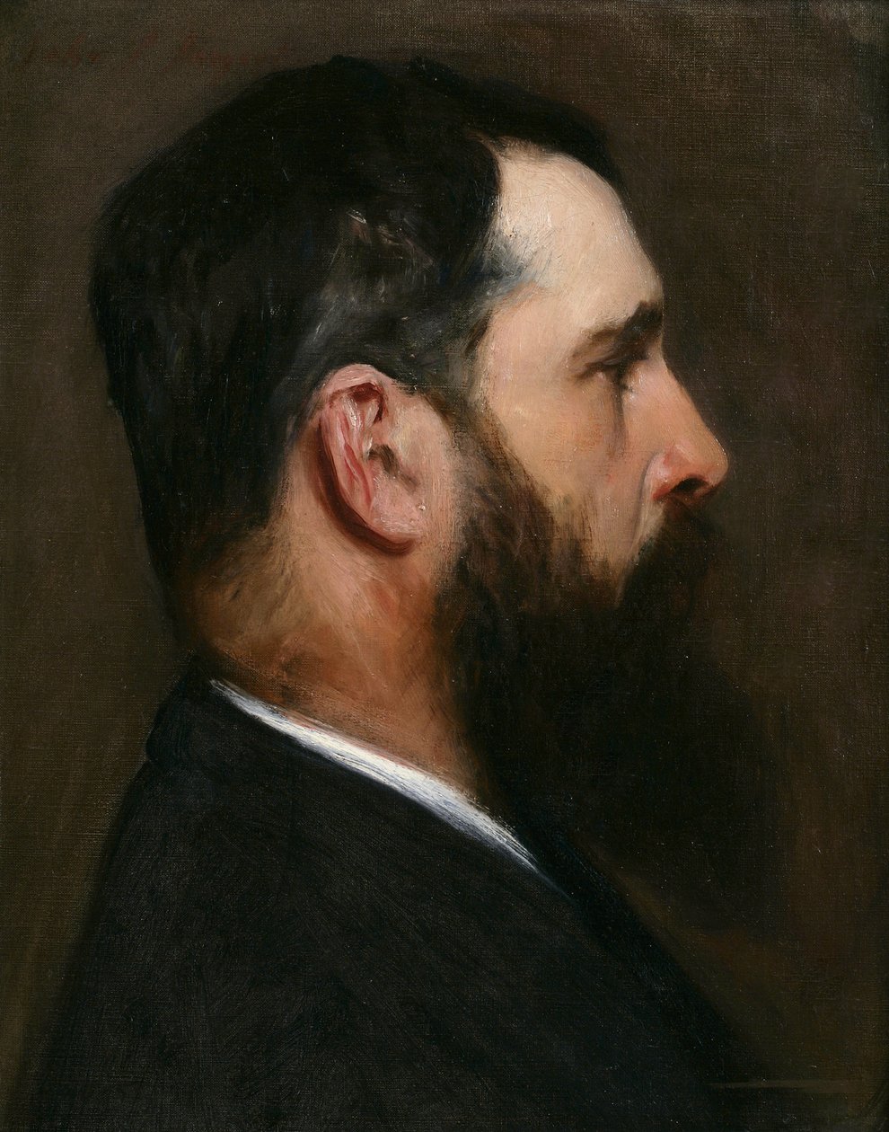 Claude Monet, 1887 av John Singer Sargent