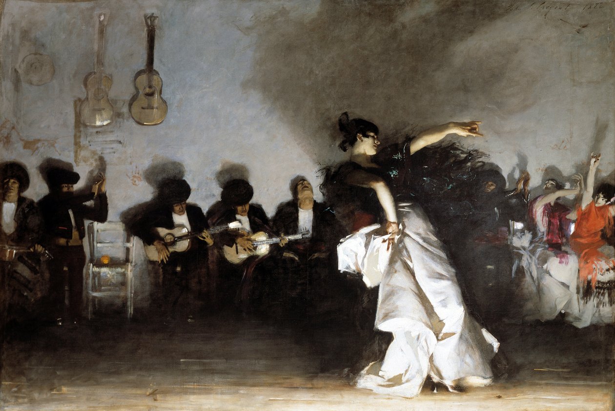 Jaleo, 1882 av John Singer Sargent