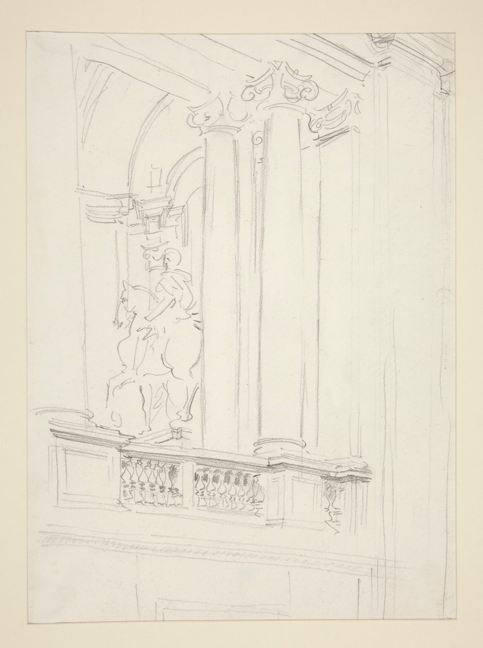 Interiör av John Singer Sargent