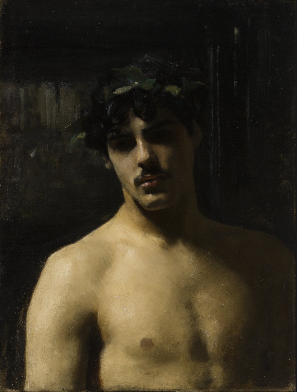 Man som bär lager, 1874-80 av John Singer Sargent