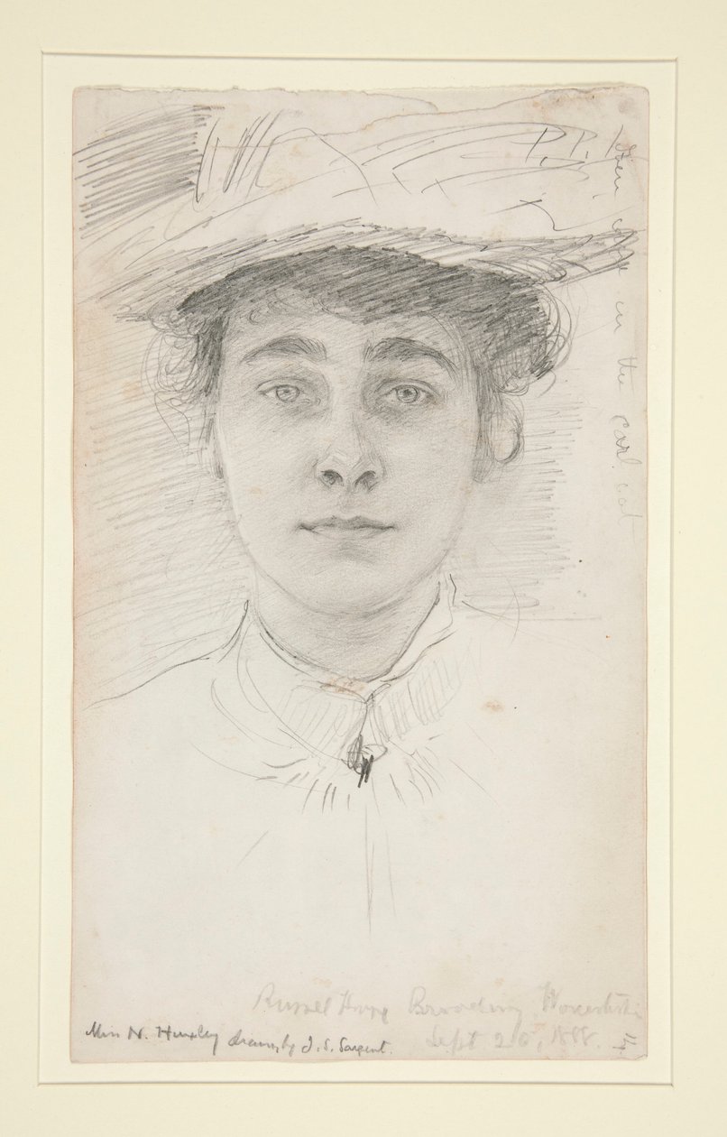 Fröken N. Huxley av John Singer Sargent