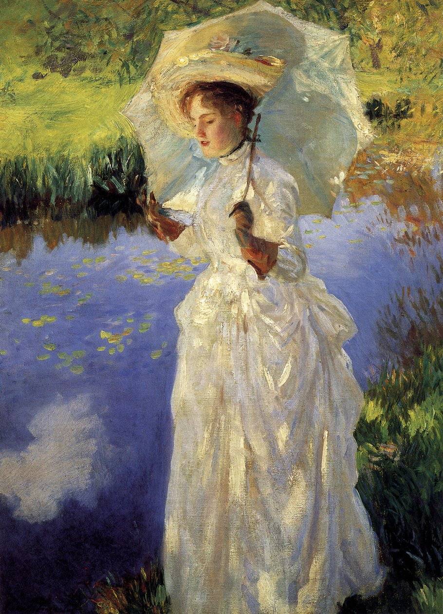 Morgonpromenad av John Singer Sargent