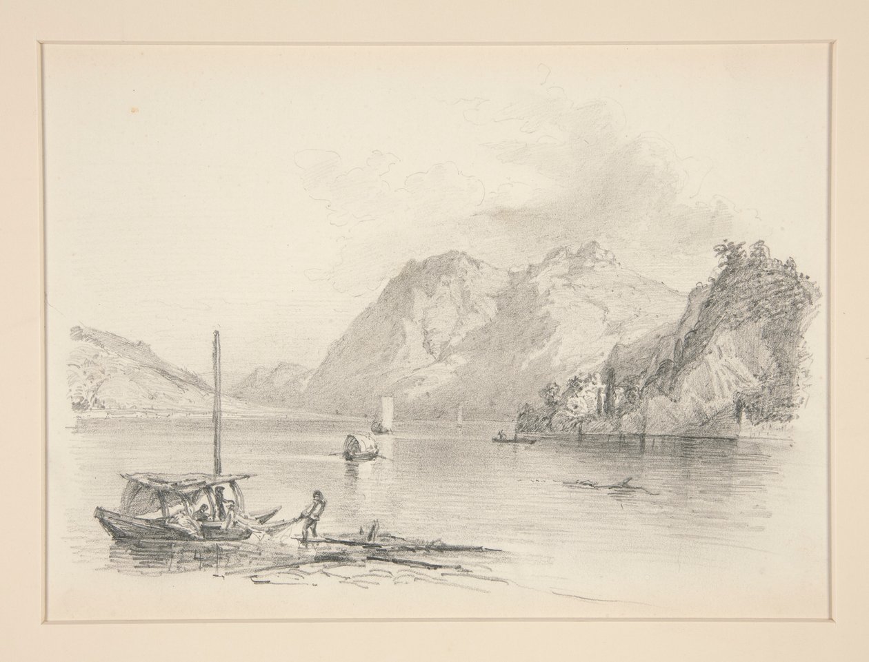 Bergssjö av John Singer Sargent