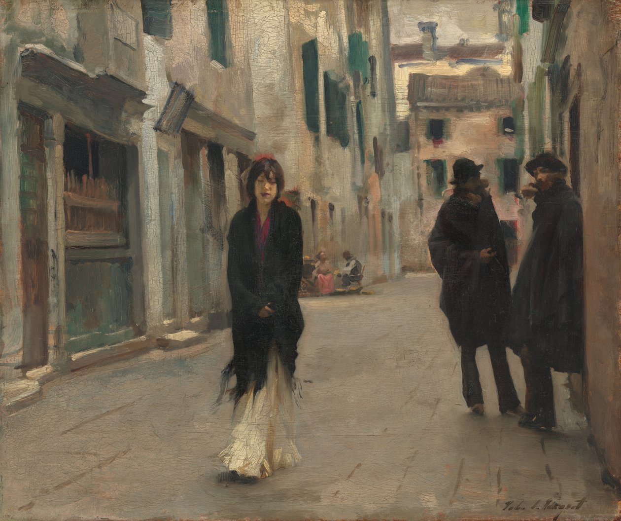 Gata i Venedig av John Singer Sargent