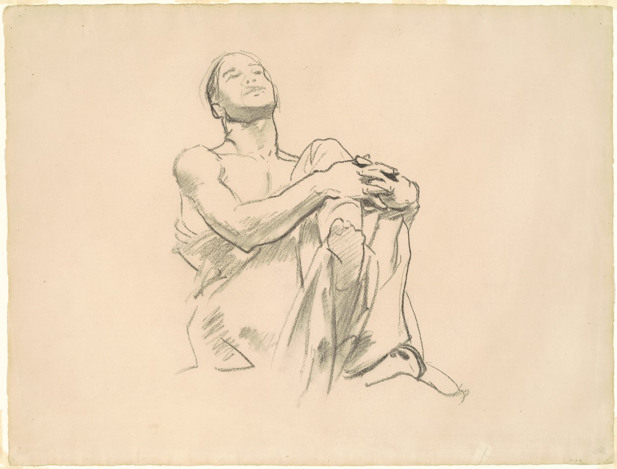 Studie för astronomi, ca. 1921. av John Singer Sargent