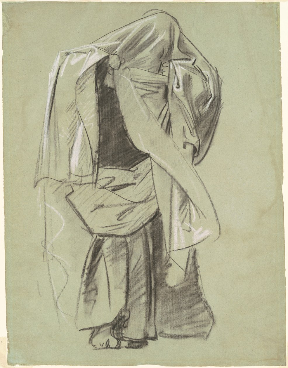 Studera för "Profeternas frise" av John Singer Sargent