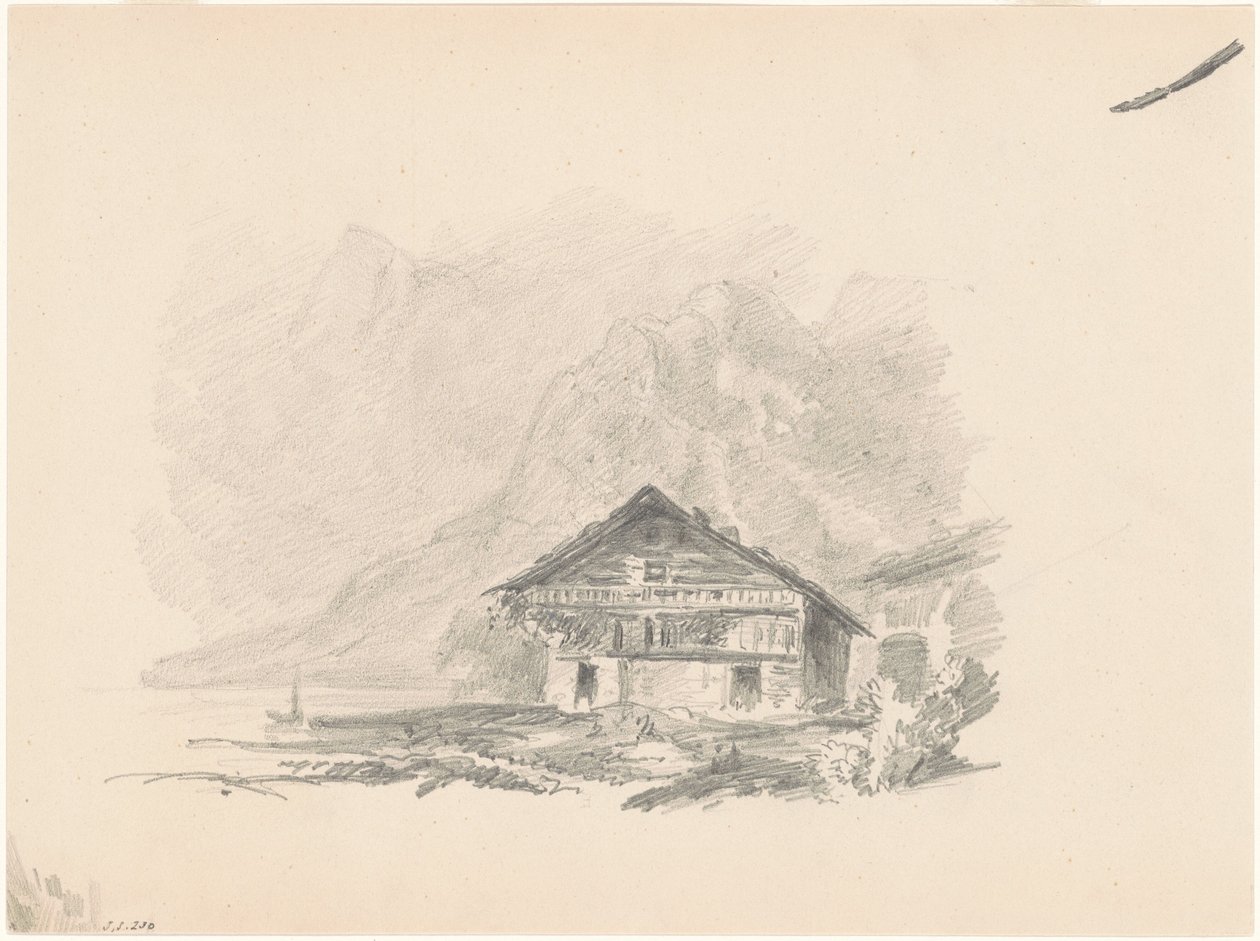 Schweizisk Chalet av John Singer Sargent
