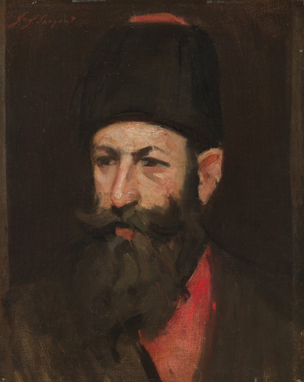 Kosacken, odaterad. av John Singer Sargent