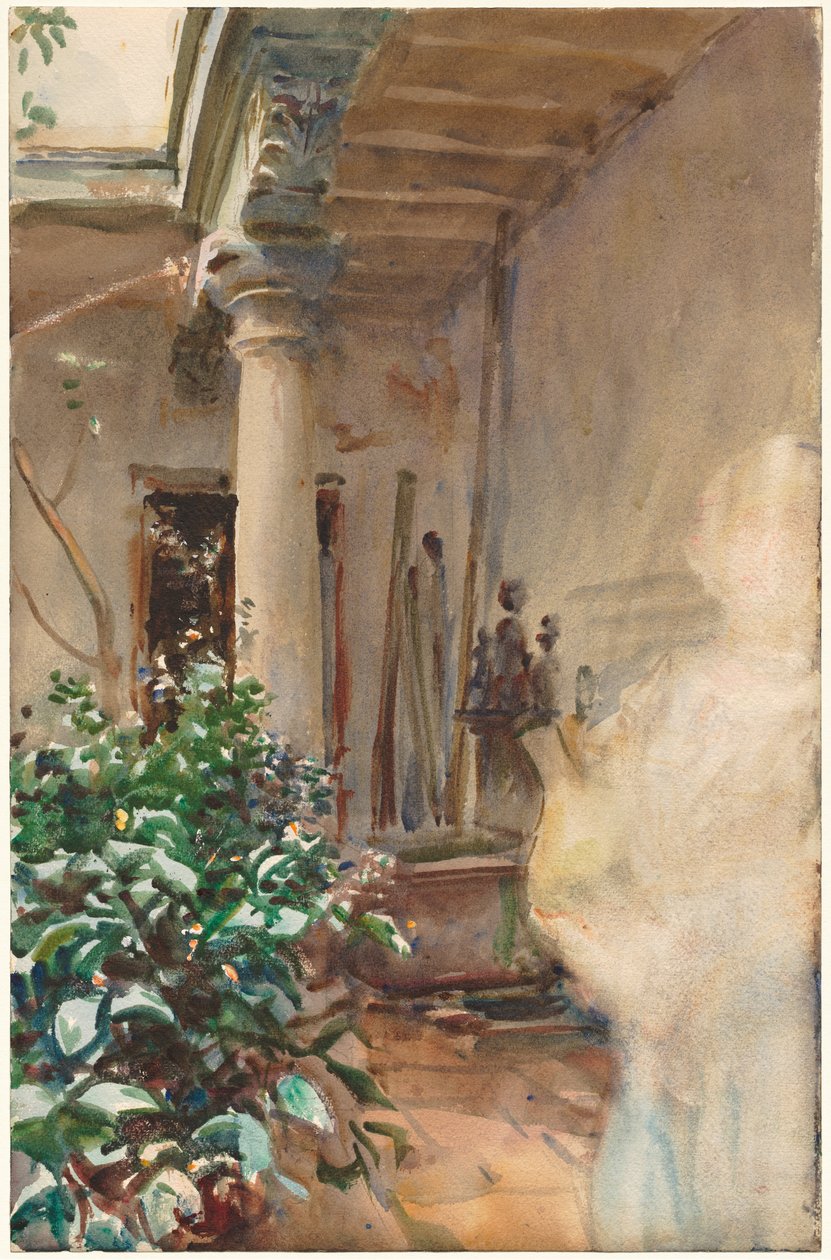 Uteplatsen av John Singer Sargent