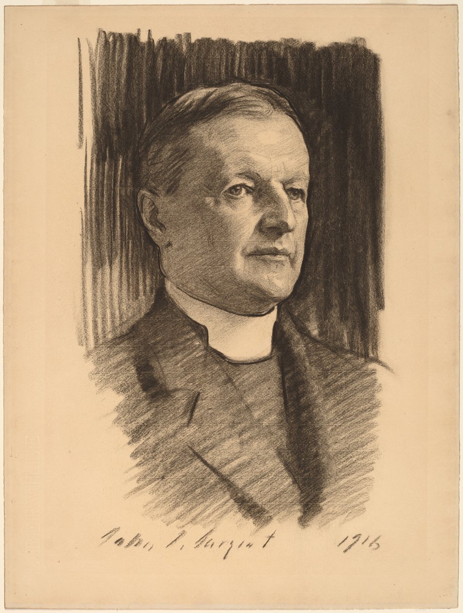 Rt. Pastor William Lawrence av John Singer Sargent