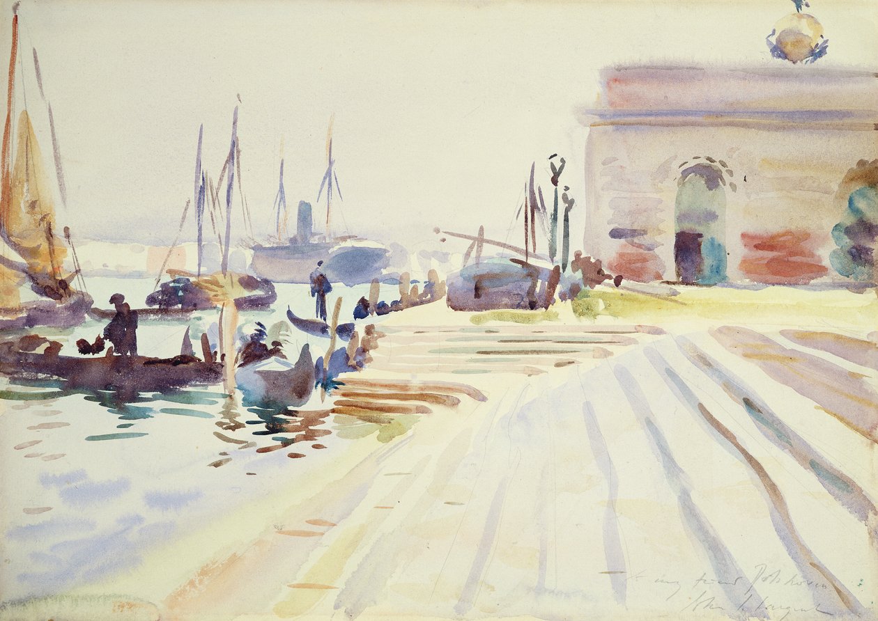 Venice (wc over graphite on paper) av John Singer Sargent