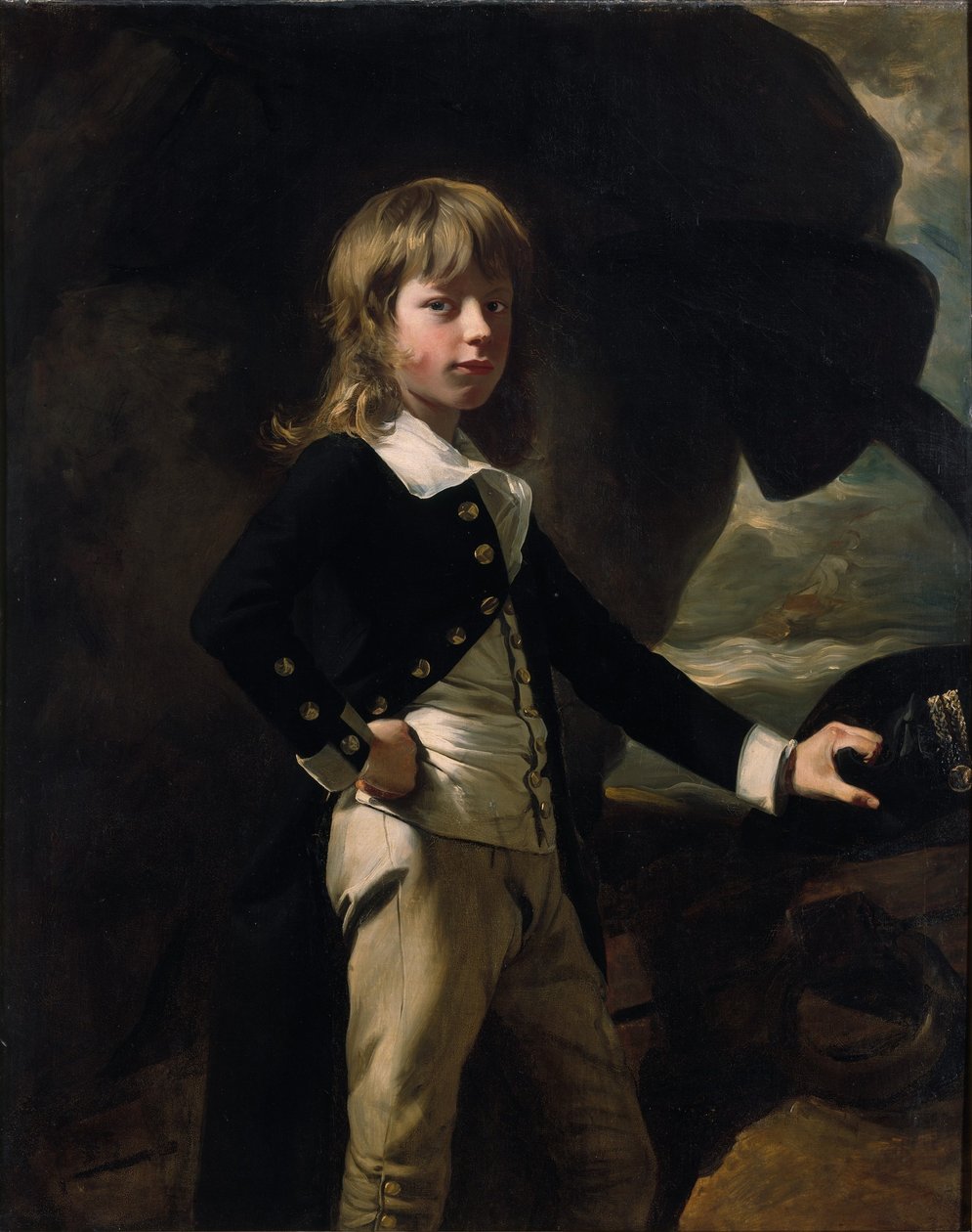 Midshipman Augustus Brine av John Singleton Copley