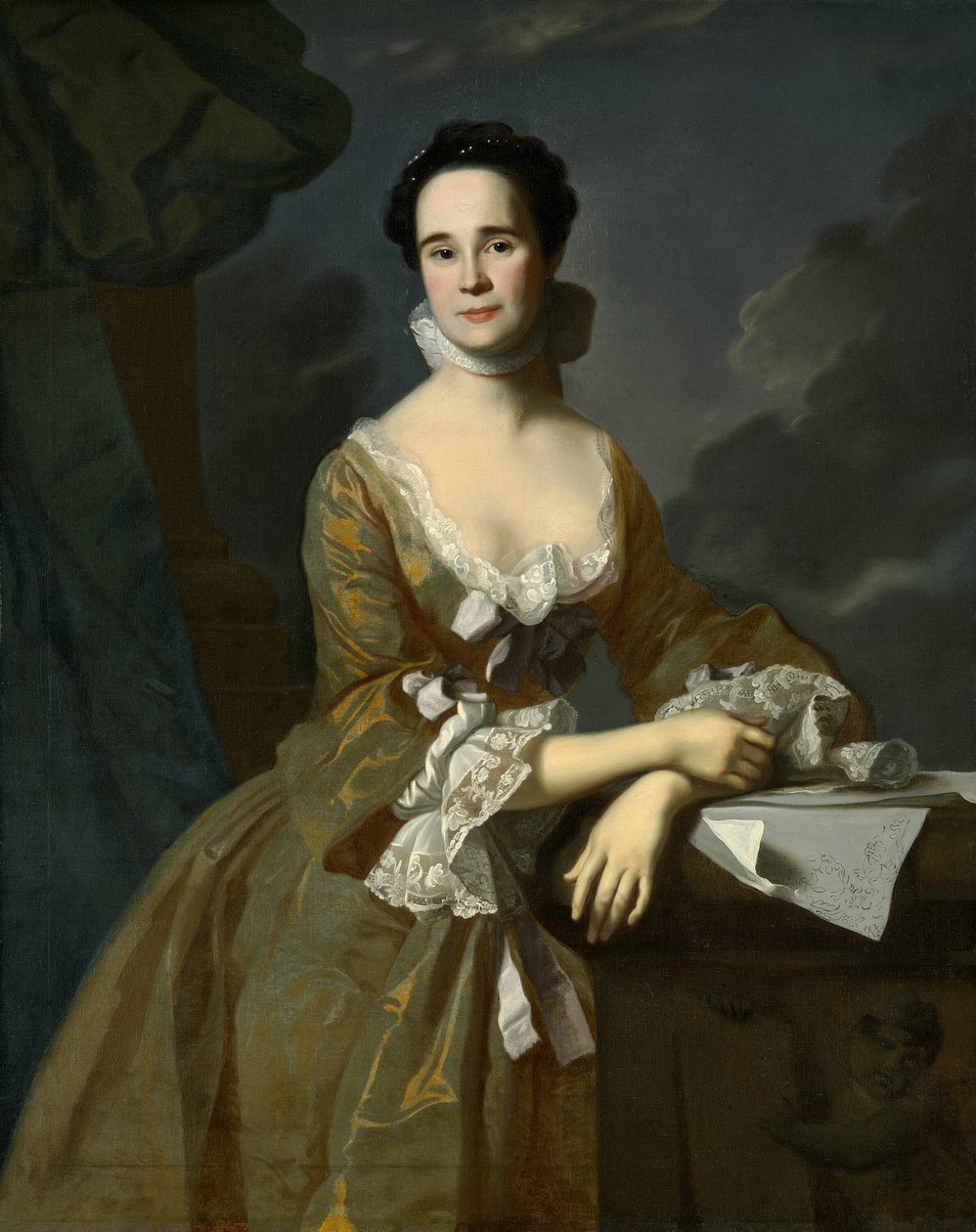 Mrs Daniel Hubbard (Mary Greene) av John Singleton Copley