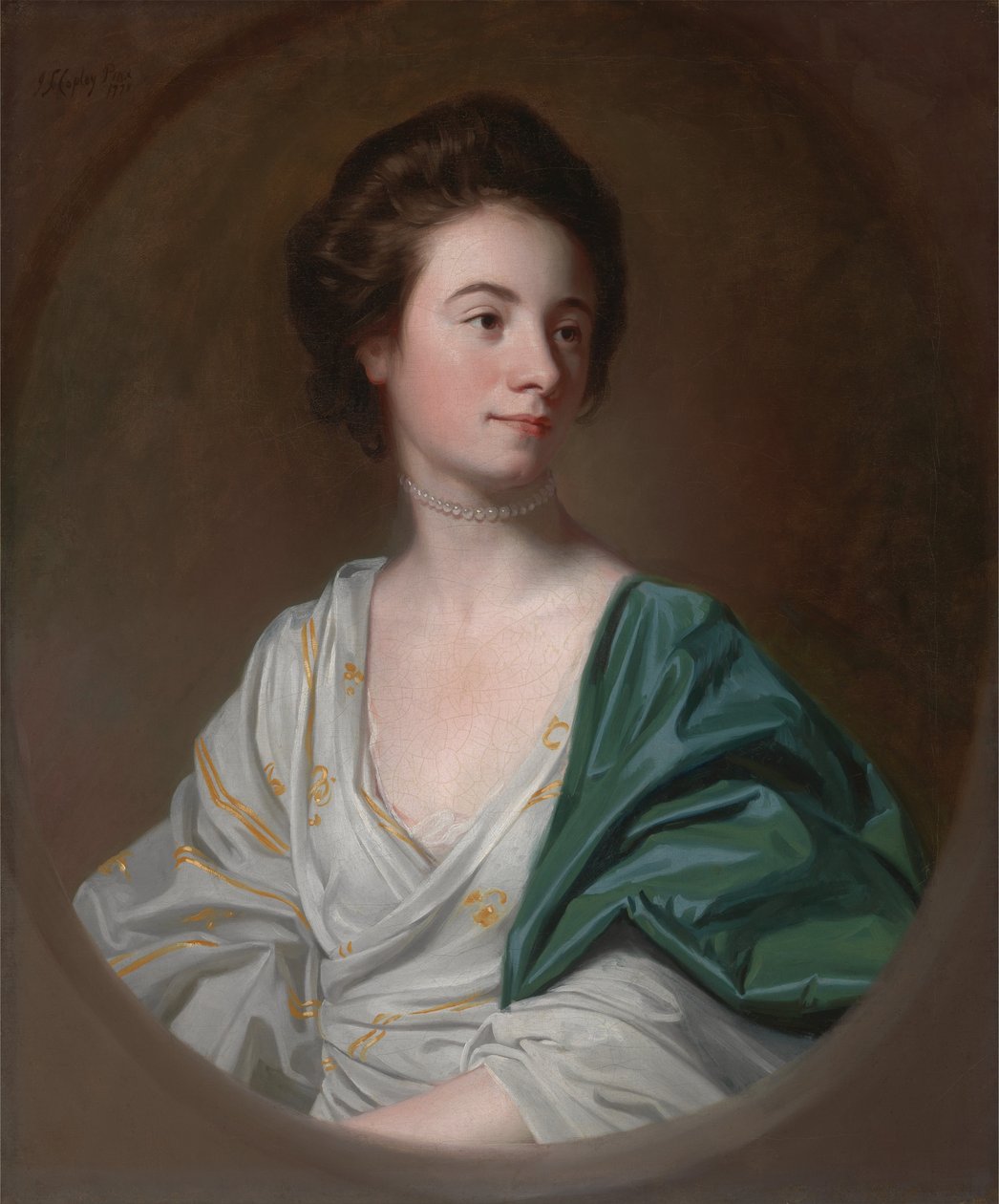Fru Robert Hyde av John Singleton Copley