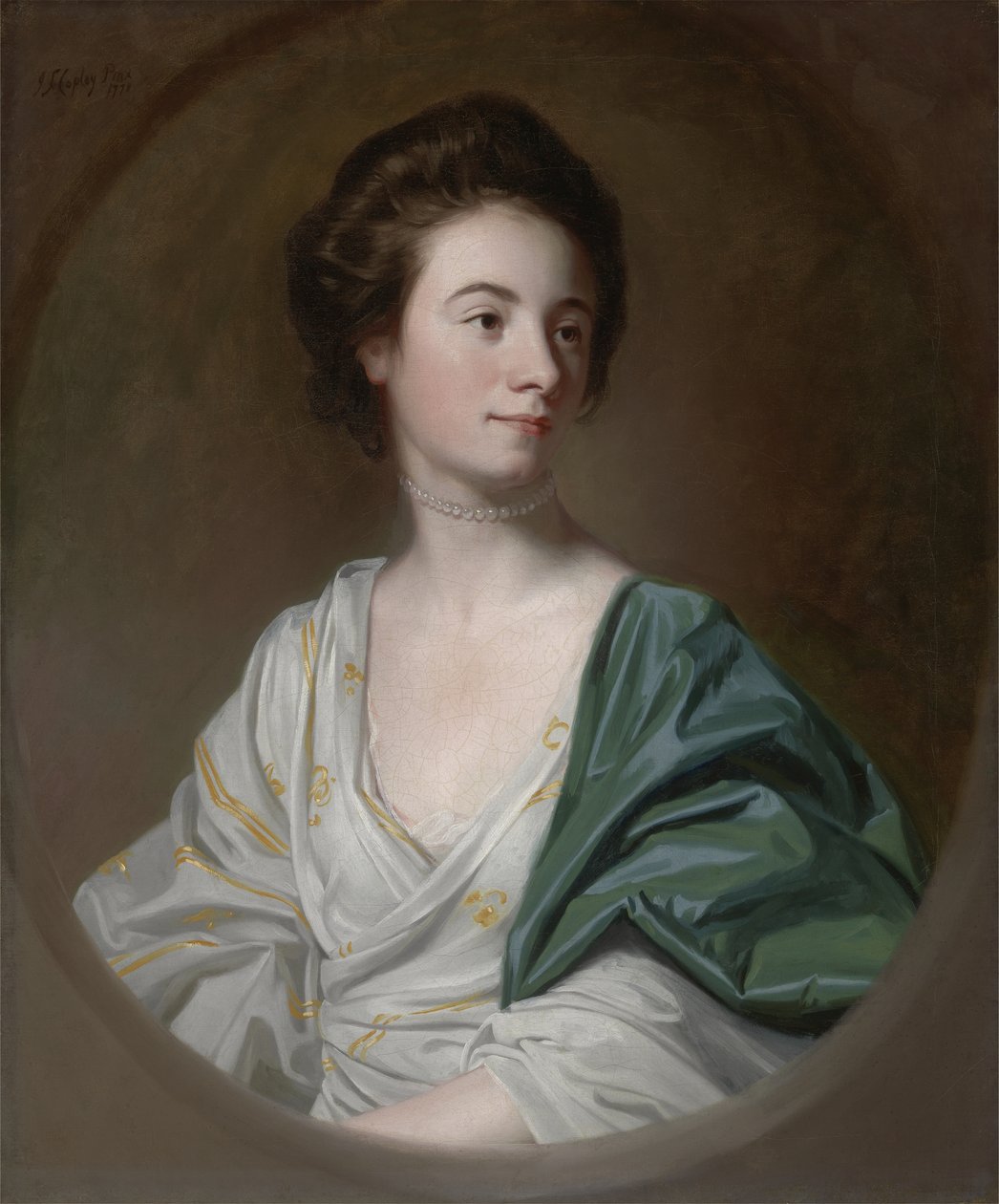 Mrs Robert Hyde av John Singleton Copley