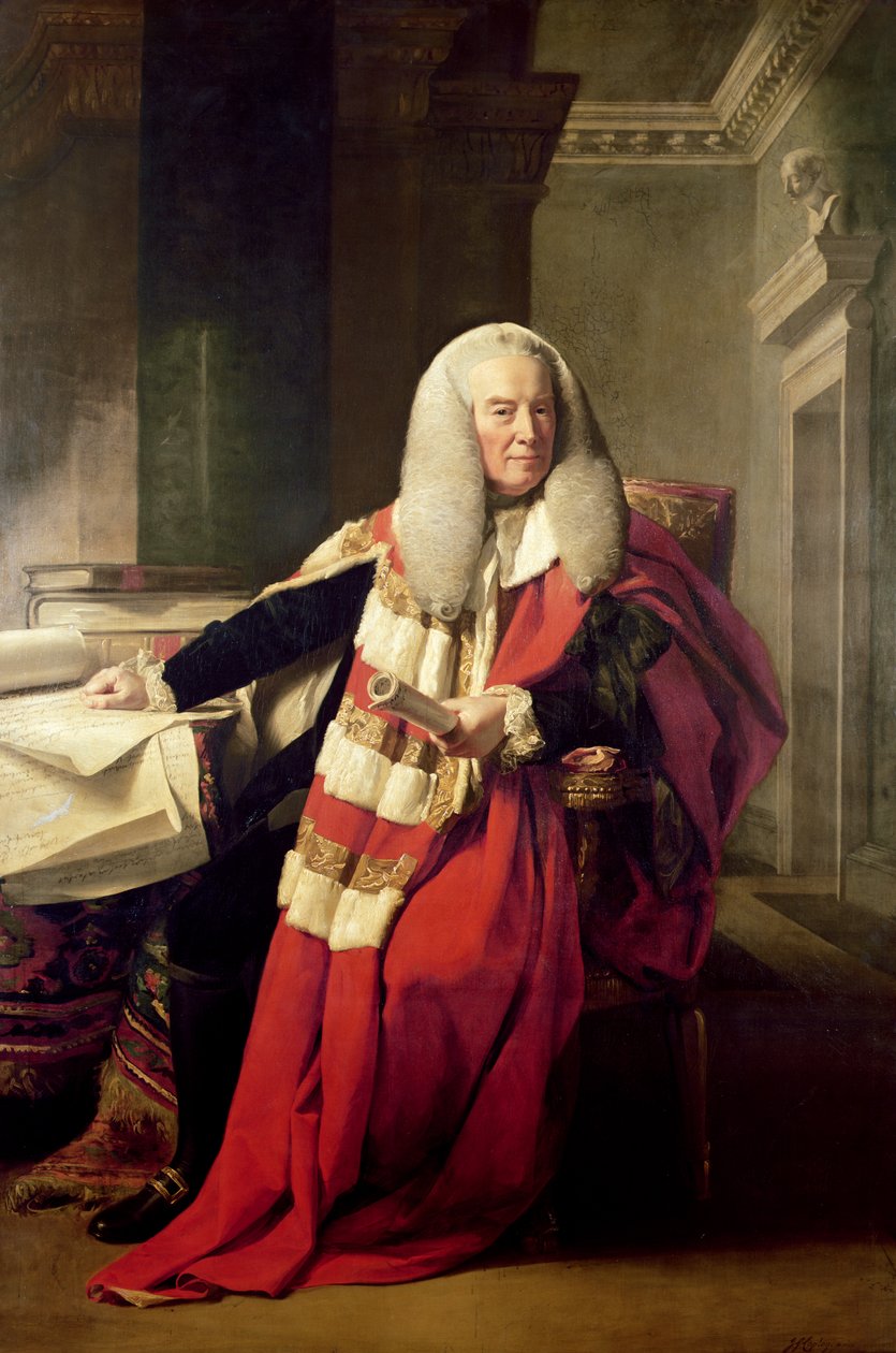 Porträtt av William Murray (1705-93) av John Singleton Copley