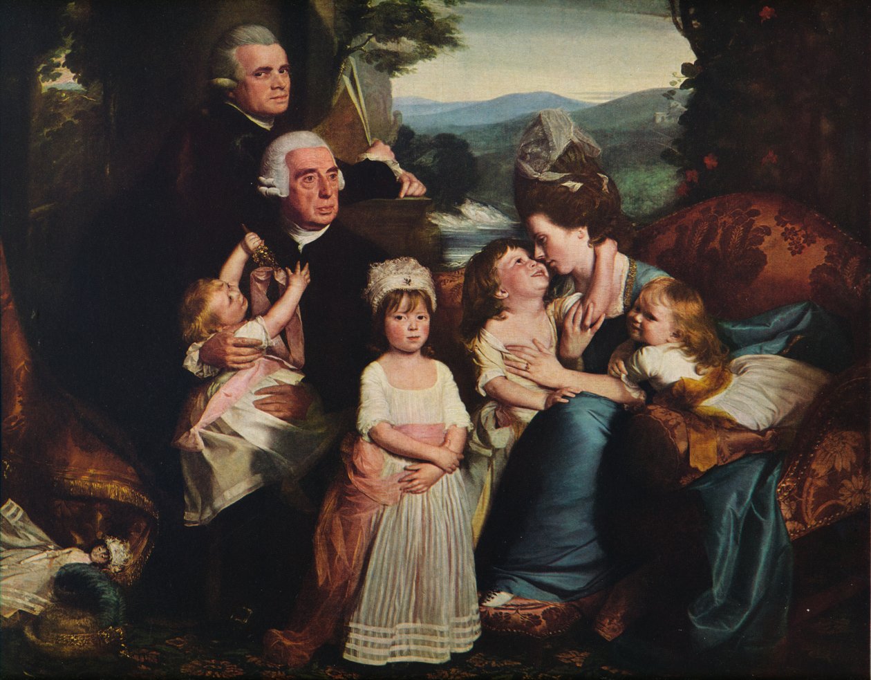 Familjen Copley, 1776-1777 av John Singleton Copley