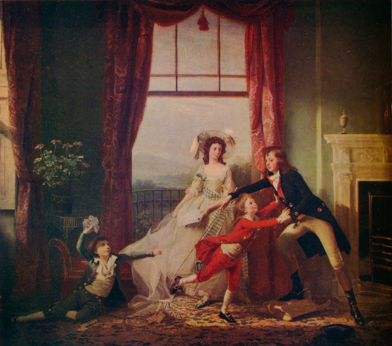 Familjen Sitwell, c1700-talet av John Singleton Copley