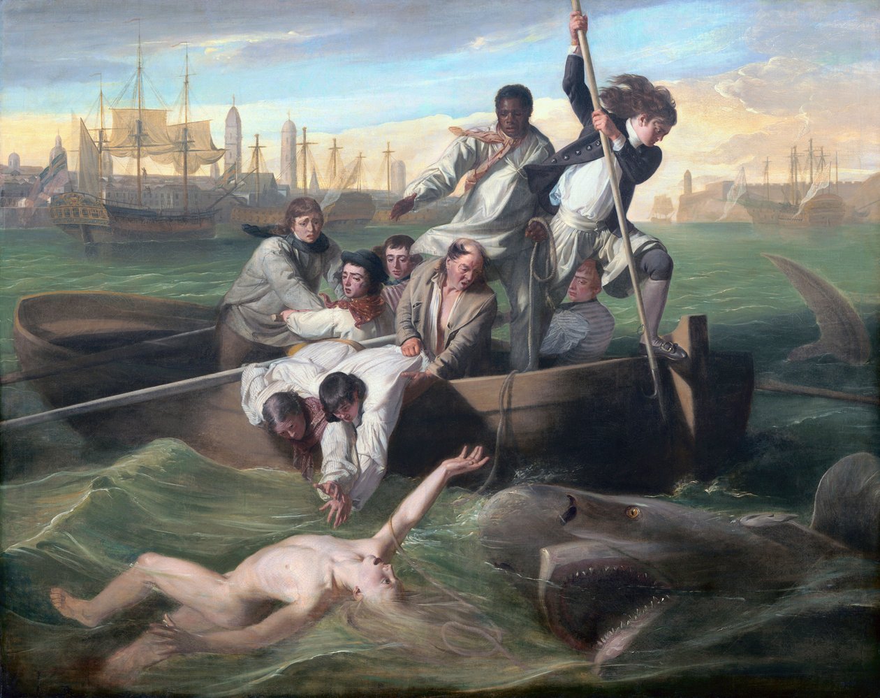 Watson och hajen av John Singleton Copley