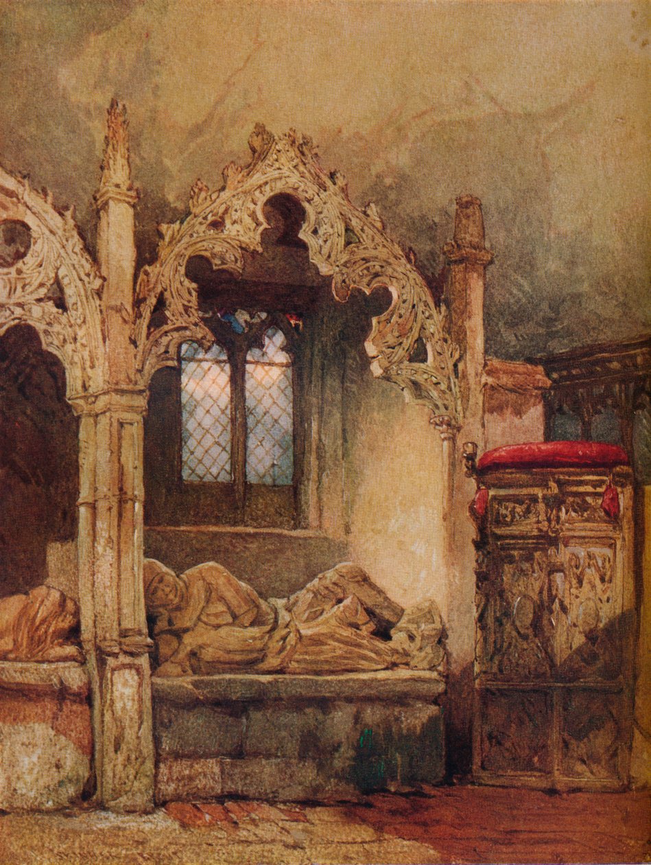 Riddaren är stoft, 1869 av John Skinner Prout