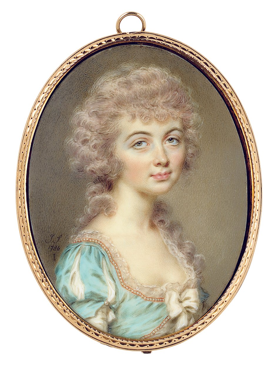Elizabeth Anne Oakes, 1786 av John Smart