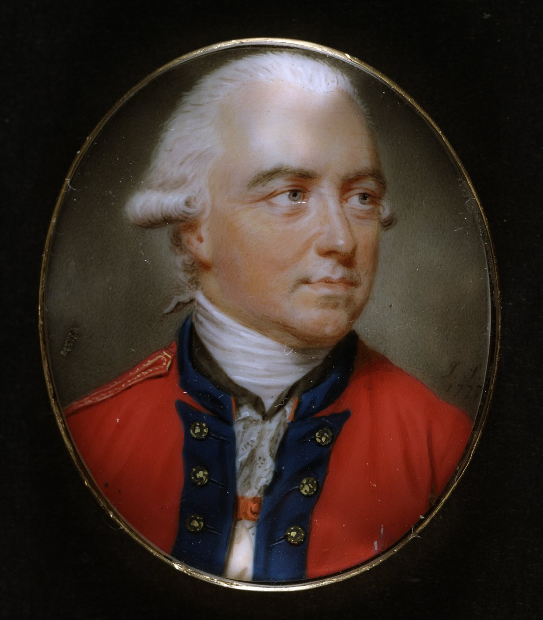 General Sir Henry Clinton (1730-95) c.1777 av John Smart