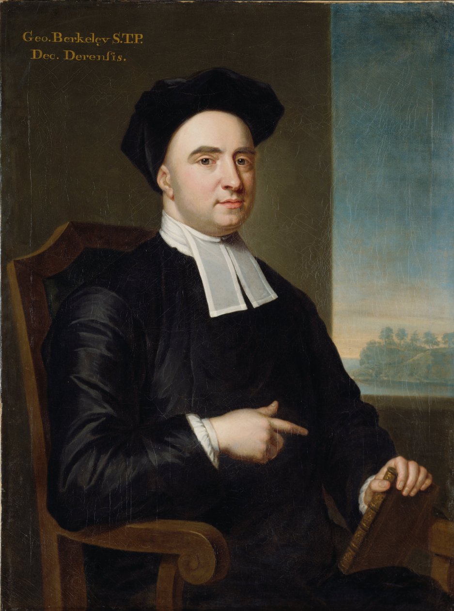 Biskop George Berkeley av John Smibert