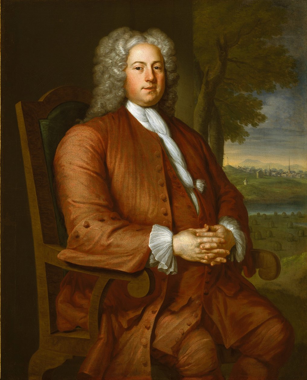 Francis Brinley av John Smibert