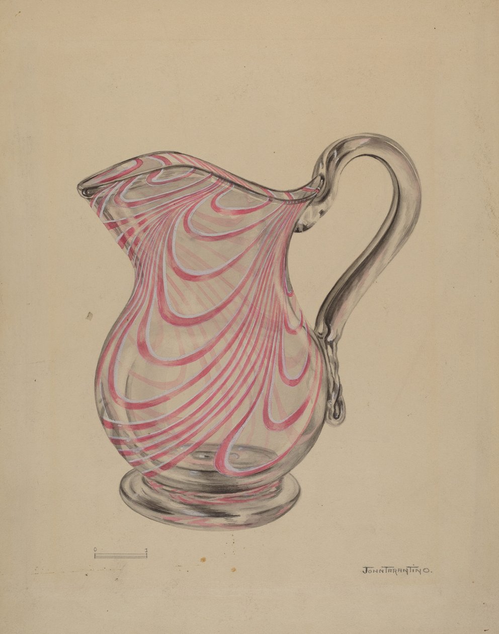 Gräddkanna, ca. 1936. av John Tarantino
