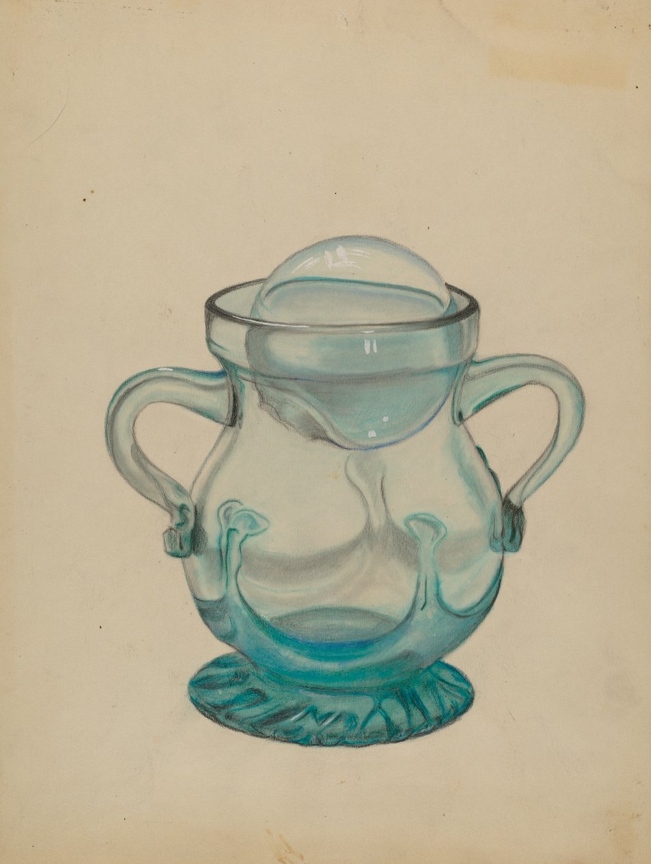 Sockerskål, ca. 1936. av John Tarantino