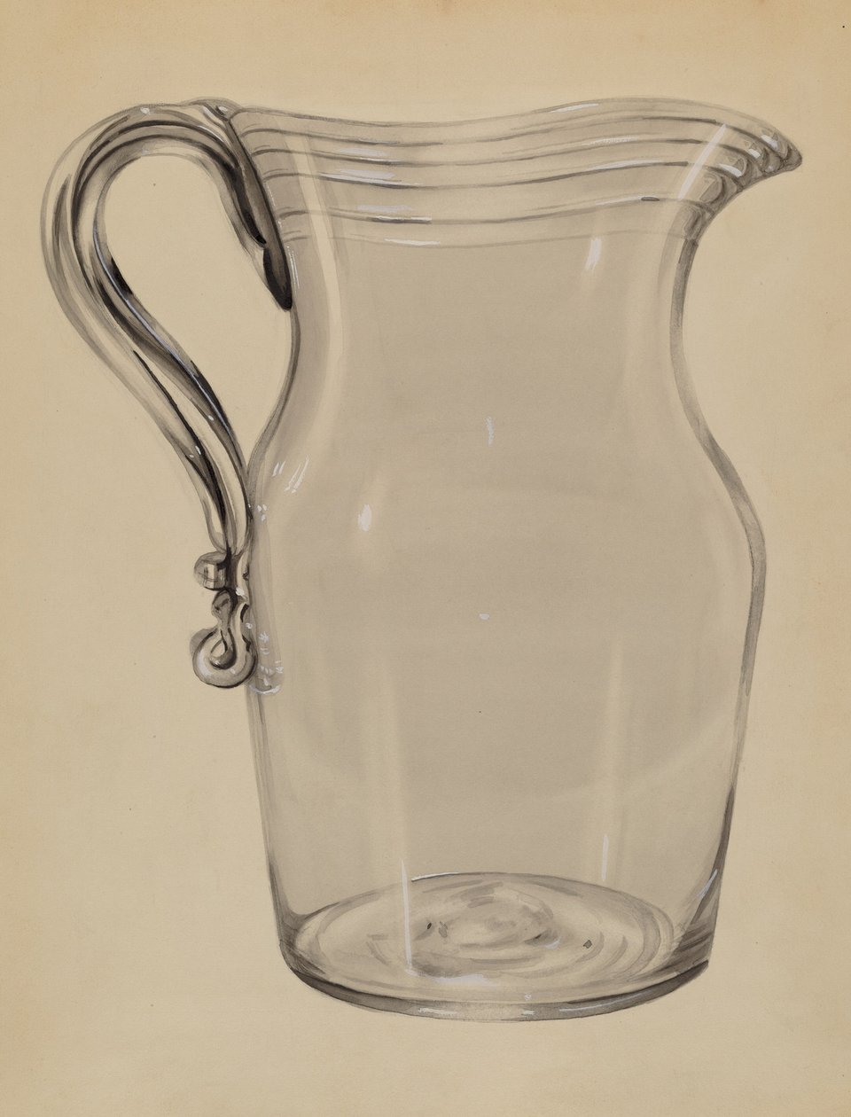 Vattenkanna, ca. 1936. av John Tarantino