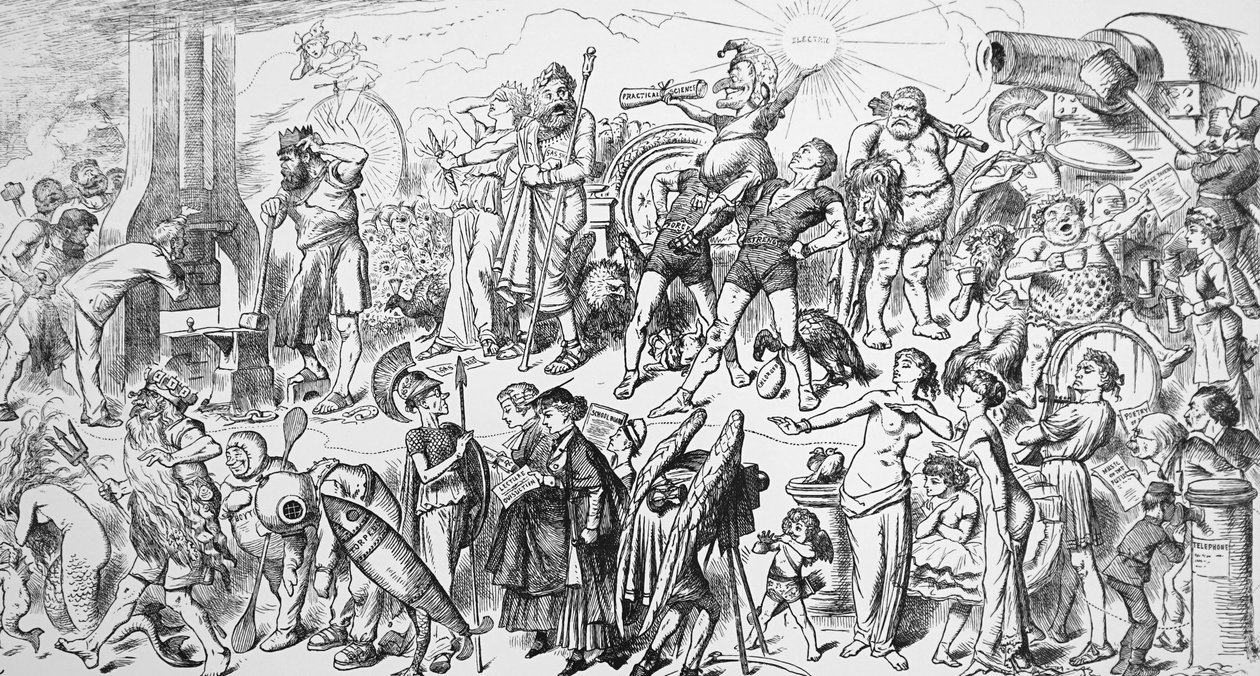 Tillämpad vetenskap erövrar allt av John Tenniel