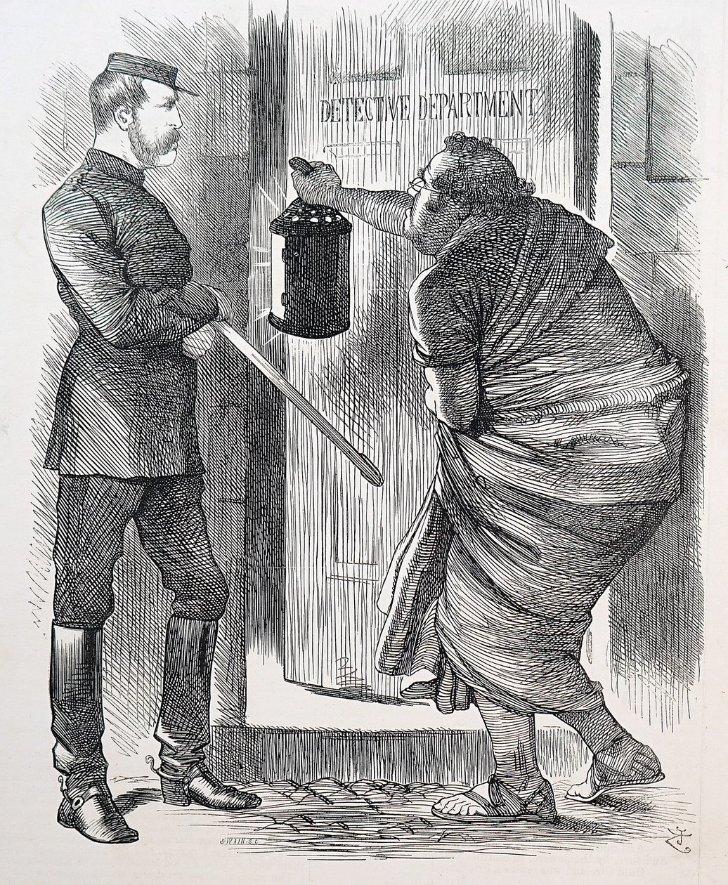 Tecknad av John Tenniel av John Tenniel