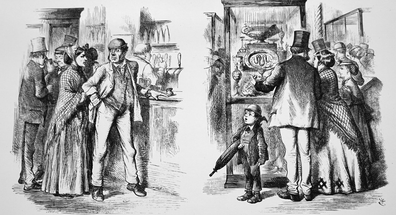 Tecknad av John Tenniel av John Tenniel