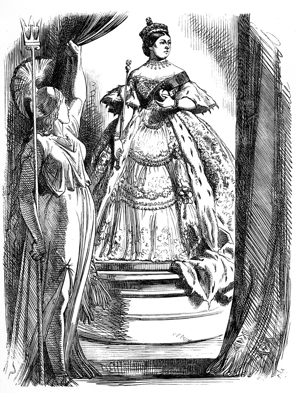 Drottning Victoria av John Tenniel